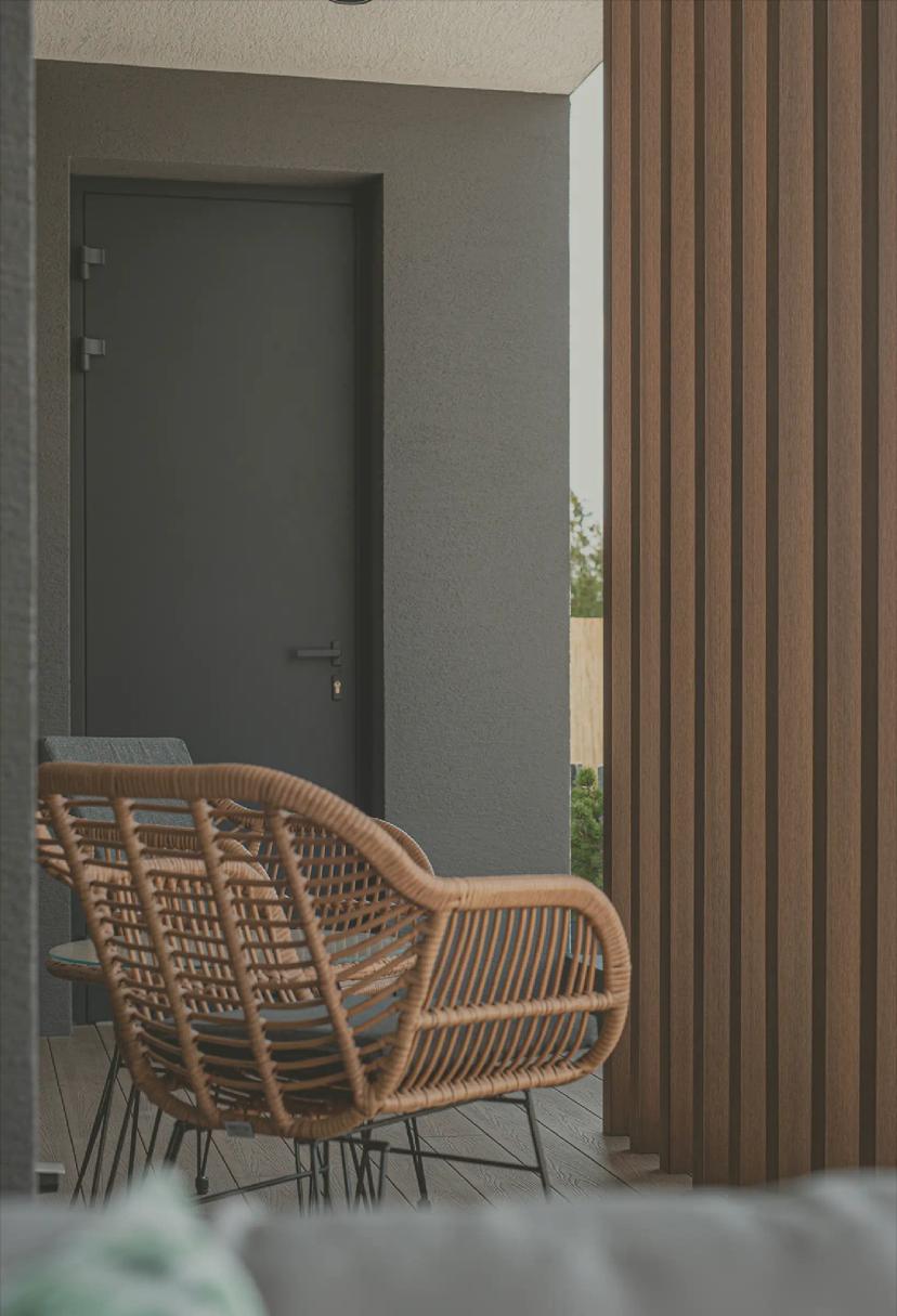 Exterior louvers and sunshades