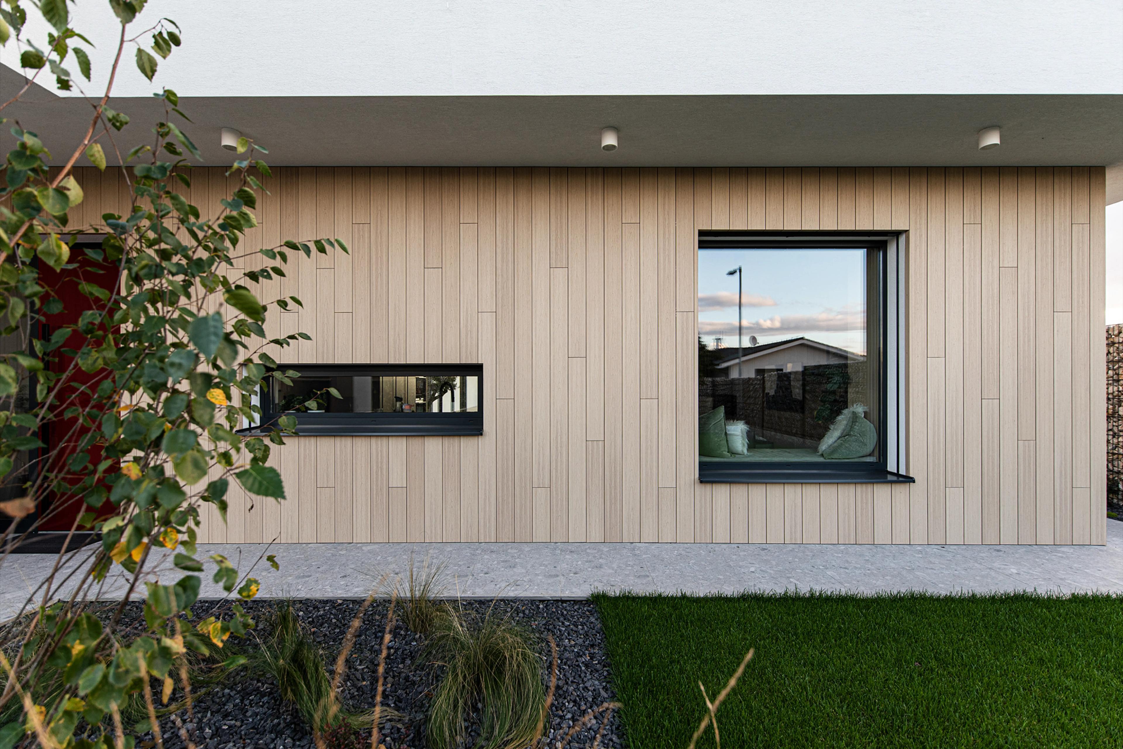 Modern exterior louvers and fencing